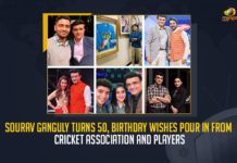 Sourav Ganguly Turns 50 Birthday Wishes Pour In From Cricket Association And Players, Sourav Ganguly Turns 50 Birthday Wishes Pour In From Players, Sourav Ganguly Turns 50 Birthday Wishes Pour In From Cricket Association, Cricket Association, Sourav Ganguly Turns 50, Sourav Ganguly Turns Birthday Wishes, Sourav Ganguly Turns Birthday Greetings, Dada Turns 50 Birthday Wishes Pour In From Cricket Association And Players, Board of Control for Cricket in India President Sourav Ganguly turned 50, BCCI President Sourav Ganguly turned 50, Sourav Ganguly received warm wishes and birthday greetings from the Indian cricketers, Sourav Ganguly News, Sourav Ganguly Latest News, Sourav Ganguly Latest Updates, Sourav Ganguly Live Updates, Mango News,