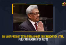 Sri Lanka President Gotabaya Rajapaksa Signs Resignation Letter Public Announcement On July 13, Sri Lanka President Gotabaya Rajapaksa Signs Resignation Letter, Sri Lanka President Gotabaya Rajapaksa Resignation Public Announcement On July 13, President Gotabaya Rajapaksa Resignation Public Announcement On July 13, Gotabaya Rajapaksa Resignation Public Announcement On July 13, President Gotabaya Rajapaksa Signs Resignation Letter, Gotabaya Rajapaksa Signs Resignation Letter, Prime Minister of Sri Lanka Ranil Wickremesinghe would be sworn in as the President for a temporary period, Prime Minister of Sri Lanka Ranil Wickremesinghe, Ranil Wickremesinghe, Prime Minister of Sri Lanka, Sri Lanka President Gotabaya Rajapaksa, Gotabaya Rajapaksa, Sri Lanka President, President Gotabaya Rajapaksa Resignation News, President Gotabaya Rajapaksa Resignation Latest News. President Gotabaya Rajapaksa Resignation Latest Updates, President Gotabaya Rajapaksa Resignation Live Updates, Mango News,