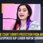 Supreme Court Grants Protection From Arrest To Suspended BJP Leader Nupur Sharma, Protection From Arrest To Suspended BJP Leader Nupur Sharma, Suspended BJP Leader Nupur Sharma, Supreme Court Grants Protection, SC granted protection from arrest to suspended BJP spokesperson Nupur Sharma, Nupur Sharma moved to the Supreme Court demanding protection from arrest, protection from arrest, remarks on the Prophet, BJP Leader Nupur Sharma Prophet remarks, Nupur Sharma Prophet remarks, BJP Leader Nupur Sharma, Nupur Sharma News, Nupur Sharma Latest News, Nupur Sharma Latest Updates, Nupur Sharma Live Updates, Mango News,