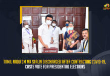 Tamil Nadu CM MK Stalin Discharged After Contracting COVID-19 Casts Vote For Presidential Elections, Tamil Nadu CM MK Stalin Casts Vote For Presidential Elections, Tamil Nadu CM MK Stalin Discharged After Contracting COVID-19, Tamil Nadu CM MK Stalin, CM MK Stalin, Tamil Nadu CM, MK Stalin, DMK announced to support the United Progressive Alliance candidate Yashwant Sinha, Tamil Nadu CM MK Stalin was the first to cast his vote in the Secretariat complex, NDA candidate Draupadi Murmu, UPA candidate Yashwant Sinha, United Progressive Alliance, National Democratic Alliance, next President of India post, Presidential Elections Voting, Presidential elections 2022, 2022 Presidential elections, Presidential elections, Presidential elections News, Presidential elections Latest News, Presidential elections Latest Updates, Presidential elections Live Updates, Mango News,