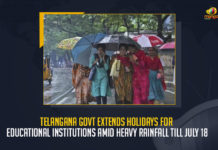 Telangana Govt Extends Holidays For Educational Institutions Amid Heavy Rainfall Till July 18, Telangana Govt Extend Holidays for All Education Institutions from July 14 to 16 in View of Continuing Heavy Rains, Govt Extend Holidays for All Education Institutions from July 14 to 16 in View of Continuing Heavy Rains, Telangana CM KCR Declares 3 Days Holidays For Educational Institutions Amid Heavy Rainfall, CM KCR Announced 3 Days Holidays All Educational Institutions In the Wake of Heavy Rains, Telangana CM KCR Announced 3 Days Holidays All Educational Institutions In the Wake of Heavy Rains, KCR Announced 3 Days Holidays All Educational Institutions In the Wake of Heavy Rains, 3 Days Holidays All Educational Institutions In the Wake of Heavy Rains, 3 Days Holidays To All Educational Institutions, Heavy Rains In Telangana, Telangana Heavy Rains, Heavy Rains, All Educational Institutions, Holidays To All Educational Institutions, 3 Days Holidays To All Educational Institutions News, 3 Days Holidays To All Educational Institutions Latest News, 3 Days Holidays To All Educational Institutions Latest Updates, 3 Days Holidays To All Educational Institutions Live Updates, Telangana CM KCR Challenges BJP, Telangana CM KCR, K Chandrashekar Rao, Chief minister of Telangana, K Chandrashekar Rao Chief minister of Telangana, Telangana Chief minister, Telangana Chief minister K Chandrashekar Rao, Mango News,