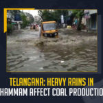 Telangana: Heavy Rains In Khammam Affect Coal Production Telangana Heavy Rains In Khammam Affect Coal Production, Heavy Rains In Khammam Affect Coal Production, Affect Coal Production, Heavy Rains In Khammam, Coal Production, continuous rain in Khammam resulted in a disturbance in the coal production in several opencast coal mines of the SCCL, continuous rain in Khammam resulted in a disturbance in the coal production in several OC coal mines of the SCCL, OC coal mines of the SCCL, opencast coal mines of the SCCL, continuous rain in Khammam, Khammam, SCCL opencast coal mines News, SCCL opencast coal mines Latest News, SCCL opencast coal mines Latest Updates, SCCL opencast coal mines Live Updates, Mango News,