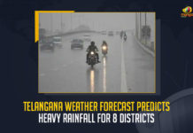 Telangana Weather Forecast Predicts Heavy Rainfall For 8 Districts, Heavy Rainfall For 8 Districts, Telangana Weather Forecast Predicts Heavy Rainfall, Heavy Rainfall, Telangana Weather Forecast, 8 Districts, Telangana Weather Department and the Indian Meteorological Department issued alert of heavy rainfall, Telangana Weather Department and the Indian Meteorological Department issued alert of heavy rainfall, Indian Meteorological Department, Telangana Weather Department, IMD issued a rain alert for the next five days in Telangana, Heavy Rains In Telangana, Heavy Rainfall for the next five days in Telangana, Heavy Rainfall for the next five days in Telangana And especially in eight districts, Heavy Rains In Telangana News, Heavy Rains In Telangana Latest News, Heavy Rains In Telangana Latest Updates, Heavy Rains In Telangana Live Updates, Mango News,