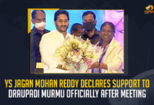 AP CM YS Jagan Mohan Reddy Declares Support To Draupadi Murmu Officially After Meeting, YS Jagan Mohan Reddy Declares Support To Draupadi Murmu Officially After Meeting, YSRCP Declares Support To Draupadi Murmu Officially After Meeting, AP NDA Presidential Candidate Draupadi Murmu Meets YSRCP MPs and MLAs Along with CM YS Jagan, NDA Presidential Candidate Draupadi Murmu Meets YSRCP MPs and MLAs Along with CM YS Jagan, Draupadi Murmu Meets YSRCP MPs and MLAs Along with CM YS Jagan, Draupadi Murmu Meets CM YS Jagan, Draupadi Murmu Meets YSRCP MPs, Draupadi Murmu Meets YSRCP MLAs, AP NDA Presidential Candidate Draupadi Murmu, Presidential poll 2022, 2022 Presidential poll, Presidential poll, NDA Presidential Candidate Draupadi Murmu, BJP-led NDA Candidate Draupadi Murmu, NDA Candidate Draupadi Murmu, NDA Presidential Candidate, BJP-led NDA Candidate, Draupadi Murmu, Draupadi Murmu AP Tour, Draupadi Murmu AP Tour News, Draupadi Murmu AP Tour Latest News, Draupadi Murmu AP Tour Latest Updates, Draupadi Murmu AP Tour Live Updates, Mango News,