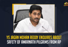 YS Jagan Mohan Reddy Inquires About Safety Of Amarnath Pilgrims From AP, AP CM YS Jagan Mohan Reddy Inquires About Safety Of Amarnath Pilgrims From AP, Safety Of Amarnath Pilgrims From AP, Amarnath Pilgrims From AP, AP Amarnath Pilgrims Safety, Amarnath Cloudburst 15 Pilgrims Lost Lives and Over 40 Missing After Heavy Floods at Shrine, 15 Pilgrims Lost Lives and Over 40 Missing After Heavy Floods at Shrine, 40 Missing After Heavy Floods at Shrine, 15 Pilgrims Lost Lives Due To Heavy Floods at Shrine, Heavy Floods at Shrine, Amarnath Cloudburst, At least 15 dead And many More injured after cloudburst in Amarnath, cloudburst in Amarnath, Rescue Operations Underway Near Amarnath, Shri Amarnath Cave Temple, Amarnath Cloudburst News, Amarnath Cloudburst Latest News, Amarnath Cloudburst Latest Updates, Amarnath Cloudburst Live Updates, AP CM YS Jagan Mohan Reddy, CM YS Jagan Mohan Reddy, AP CM YS Jagan, YS Jagan Mohan Reddy, Jagan Mohan Reddy, YS Jagan, CM Jagan, CM YS Jagan, Mango News,