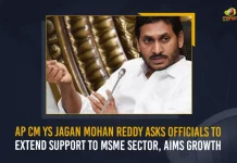 AP CM YS Jagan Mohan Reddy Asks Officials To Extend Support To MSME Sector Aims Growth, Officials To Extend Support To MSME Sector, micro small medium enterprises sector, MSME Sector, AP CM YS Jagan held Video Conference with Collectors SPs as part of Spandana Program, AP CM YS Jagan Mohan Reddy held Video Conference with Collectors, Video Conference with Collectors And SPs, Video Conference on Spandana Programme, AP CM YS Jagan Mohan Reddy, Spandana Program, AP CM YS Jagan, Collectors, Spandana Program News, Spandana Program Latest News And Updates, Spandana Program Live Updates, Mango News,