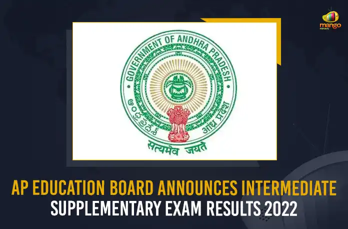 AP Education Board Intermediate AP Education Board Announces Intermediate Supplementary Exam Results 2022, AP Inter Supply Results, Inter 1st And 2nd Year Supply Results 2022, Inter 2nd Year Supplementary Results, 2nd Year Supplementary Results 2022 Released, Mango News, Mango News Telugu, AP Inter Supplementary Results 2022 , AP Inter Advanced Supplementary, Inter Supplementary Results News And Live Updates, AP Inter Supplementary Results, AP Intermediate Supply Results
