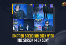Amitabh Bachchan Back With KBC Season 14 On Sony Television, Big-B of Bollywood Amitabh Bachchan is back with his famous quiz show Kaun Banega Crorepati, Big-B of Bollywood is back with his famous quiz show Kaun Banega Crorepati, Amitabh Bachchan is back with his famous quiz show Kaun Banega Crorepati, famous quiz show Kaun Banega Crorepati, Kaun Banega Crorepati, Kaun Banega Crorepati show launched on August 3 with host Amitabh Bachchan on Sony Television, KBC Season 14 On Sony Television, prime time show every Monday to Friday at 9:00 pm on Sony Television, Bollywood Big-B Amitabh Bachchan, Big-B Amitabh Bachchan, Bollywood Big-B, Amitabh Bachchan, KBC Season 14, Kaun Banega Crorepati Season 14 News, Kaun Banega Crorepati Season 14 Latest News, Kaun Banega Crorepati Season 14 Latest Updates, Kaun Banega Crorepati Season 14 Live Updates, Mango News,