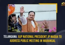 Telangana BJP National President JP Nadda To Address Public Meeting In Warangal, BJP National President JP Nadda To Address Public Meeting In Warangal, JP Nadda Attends Bandi Sanjay 3rd Phase Praja Sangrama Yatra Concluding Meeting, Bandi Sanjay 3rd Phase Praja Sangrama Yatra Concluding Meeting, 3rd Phase Of Praja Sangrama Yatra Concluding Meeting, Praja Sangrama Yatra 3rd Phase, Bandi Sanjay Kumar, BJP National President JP Nadda, BJP Chief JP Nadda, BJP National President, Warangal Public Meeting News, Warangal Public Meeting Latest News And Updates, Warangal Public Meeting Live Updates, Mango News,