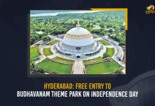 Telangana Government would provide free entry to Buddhavanam park, Hyderabad Free Entry To Budhavanam Theme Park On Independence Day, Free Entry To Budhavanam Theme Park On Independence Day, Budhavanam Theme Park Free Entry On Independence Day, Independence Day celebration, 75th Independence Day, Budhavanam Theme Park, free entry to Buddhavanam park, Buddhist Heritage Theme Park, Budhavanam Theme Park News, Budhavanam Theme Park Latest News, Budhavanam Theme Park Latest Updates, Budhavanam Theme Park Live Updates, Mango News,