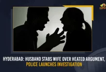 Hyderabad Husband Stabs Wife Over Heated Argument Police Launches Investigation, Husband allegedly stabbed his wife, Hyderabad Husband Stabs Wife Over Heated Argument, Heated Argument, Husband Stabs Wife, Hyderabad Husband, Police Launches Investigation, a 33-year-old woman named Divya was stabbed to death, Telangana Husband, Mango News,