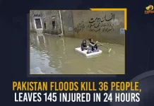 Pakistan Floods Kill 36 People Leaves 145 Injured In 24 Hours, Pakistan Floods Leaves 145 Injured In 24 Hours, Pakistan Floods Kill 36 People In 24 Hours, 36 People Killed, Pakistan Floods, Pakistan's flood situation, National Disaster Management Authority, rain-related incidents in Pakistan, Rescue and relief operations by the NDMA, flood-hit areas, Pakistan Floods News, Pakistan Floods Latest News And Updates, Pakistan Floods Live Updates, Mango News,