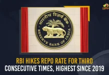 RBI Hikes Repo Rate For Third Consecutive Times Highest Since 2019, RBI Governor Shaktikanta Das Announces MPC Decisions Repo Rate Hiked by 50 BPS Reached to 5.4 Percent, RBI Governor Shaktikanta Das Announces MPC Decisions, Shaktikanta Das Announces MPC Decisions, RBI Governor Announces MPC Decisions, Repo Rate Hiked by 50 BPS, Repo Rate Reached to 5.4 Percent, MPC Decisions, Repo Rate Increased by 50 BPS, Repo Rate Hikes by 50 BPS, Shaktikanta Das Governor of the Reserve Bank of India RBI Governor Shaktikanta Das, Shaktikanta Das, RBI Governor, Repo Rate Hike News, Repo Rate Hike Latest News, Repo Rate Hike Latest Updates, Repo Rate Hike Live Updates, Mango News,