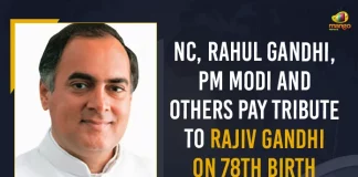 INC Rahul Gandhi PM Modi And Others Pay Tribute To Rajiv Gandhi On 78th Birth Anniversary, PM Modi And Others Pay Tribute To Rajiv Gandhi On 78th Birth Anniversary, INC Rahul Gandhi And Others Pay Tribute To Rajiv Gandhi On 78th Birth Anniversary, Tribute To Rajiv Gandhi On 78th Birth Anniversary, Rajiv Gandhi 78th Birth Anniversary, Tribute To Rajiv Gandhi, Rajiv Gandhi Tribute, 78th Birth Anniversary, INC Rahul Gandhi, PM Modi, Rajiv Gandhi Tribute News, Rajiv Gandhi Tribute Latest News And Updates, Rajiv Gandhi Tribute Live Updates, Mango News,