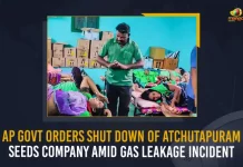 AP Govt Orders Shut Down Of Atchutapuram Seeds Company Amid Gas Leakage Incident, Govt Orders Shut Down Of Atchutapuram Seeds Company Amid Gas Leakage Incident, AP Govt Orders Shut Down Of Atchutapuram Seeds Company, Shut Down Of Atchutapuram Seeds Company, AP Over 100 Women Workers Hospitalized, Poisonous Gas Leak in Atchyutapuram SEZ at Anakapalle, Poisonous Gas Leak in Anakapalle Atchyutapuram SEZ, Anakapalle Atchyutapuram SEZ, Atchyutapuram SEZ at Anakapalle, Atchyutapuram SEZ, AP Over 100 Women Workers Hospitalized Due To Poisonous Gas Leak, Over 100 Women Workers Of Garment Unit Hospitalised, 100 Women Workers, toxic gas leak in Vizag, Atchyutapuram SEZ News, Atchyutapuram SEZ Latest News, Atchyutapuram SEZ Latest Updates, Atchyutapuram SEZ Live Updates, Mango News,