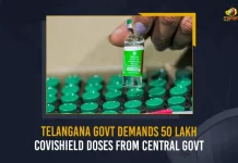 Telangana Govt Demands 50 Lakh Covishield Doses From Central Govt, Telangana Health Minister Harish Rao Writes to Mandaviya over Supply of 50 Lakh Covishield Doses Urgently, Health Minister Harish Rao Writes to Mandaviya over Supply of 50 Lakh Covishield Doses Urgently, Minister Harish Rao Writes to Mandaviya over Supply of 50 Lakh Covishield Doses Urgently, Harish Rao Writes to Mandaviya over Supply of 50 Lakh Covishield Doses Urgently, Telangana Health Minister Harish Rao Writes to Mandaviya, 50 Lakh Covishield Doses To Telangana, Harish Rao writes to Union Health Minister, Union Health Minister Mansukh Mandaviya, Health Minister Mansukh Mandaviya, Telangana Health Minister Harish Rao, Health Minister Harish Rao, Telangana Health Minister, Harish Rao, Covishield Doses, Mango News,