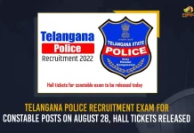 Telangana Police Recruitment Exam For Constable Posts On August 28 Hall Tickets Released, Preliminary Written Test of Constable Posts in Telangana Hall Tickets Download Started from Today, Preliminary Written Test of Constable Hall Tickets Download Started from Today, Hall Tickets Download Started from Today, Preliminary Written Test of Constable, Telangana Preliminary Written Test of Constable, Constable Preliminary Written Test, Preliminary Written Test, TS 2022 Police Constable Hall Ticket Download, preliminary written exam, Constable Preliminary Written Test News, Constable Preliminary Written Test Latest News And Updates, Constable Preliminary Written Test Live Updates, Mango News,