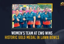 Women's Team At CWG Wins Historic Gold Medal In Lawn Bowls, India lawn bowls team bagged a historic gold medal at the Commonwealth Games, Indian contingent's fourth gold and first outside the weightlifting arena, Gold Medal In Lawn Bowls, Commonwealth Games-2022, Birmingham Commonwealth Games 2022, 2022 Birmingham Commonwealth Games, Birmingham Commonwealth Games, Commonwealth Games, Birmingham Alexander Stadium, Commonwealth Games 2022 sports, Birmingham Commonwealth Games 2022 News, Birmingham Commonwealth Games 2022 Latest News, Birmingham Commonwealth Games 2022 Latest Updates, Birmingham Commonwealth Games 2022 Live Updates, Mango News,