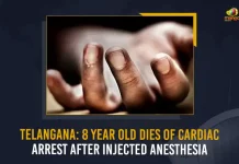 Telangana 8 Year Old Dies Of Cardiac Arrest After Injected Anesthesia, 8-Year-Old Dies Of Cardiac Arrest, Telangana Girl Died After Injected Anesthesia, 8-Year-Old Cardiac Arrest After Anesthesia, Mango News, Mango News Telugu, Telangana 8 Year Old Dies Of Cardiac Arrest, Telangana Hopitals , Telangana News And Live Updates, Telangana Girl Dies Of Cardiac Arrest, Government Hospital, Telangana Government
