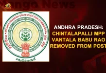 Andhra Pradesh: Chintalapalli MPP Vantala Babu Rao Removed From Post, Chintalapalli MPP Vantala Babu Rao, MPP Vantala Babu Rao, MPP Vantala Babu Rao Removed, Mango News, Mango News Telugu, Andhra Pradesh MPP Vantala Babu Rao, Vantala Babu Rao, Chintalapalli MPP Vantala Babu, Vantala Babu Rao Removed From Post, Mandal Praja Parishad, Mandal Praja Parishad Vantala Babu Rao Removed, Chintalapalli Mandal, Chintalapalli Mandal MPP, AP MPP Latest News And Updates