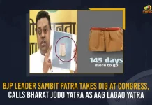 BJP Leader Sambit Patra Takes Dig At Congress Calls Bharat Jodo Yatra As Aag Lagao Yatra, BJP Leader Sambit Patra Slams Bharat Jodo Yatra, Sambit Patra Slams Saying Its Aag Lagao Yatra, BJP Leader Sambit Patra , Rahul Gandhi launches Bharat Jodo Yatra, Bharat Jodo Yatra, Congress Bharat Jodo Yatra , Rahul Gandhi Launches Congress Bharat Jodo Yatra, Rahul Gandhi Bharat Jodo Yatra, Mango News, Mango News Telugu, Rahul Gandhi Congress Bharat Jodo Yatra, Rahul Gandhi , Rajiv Gandhi, Priyanka Gandhi, Sonia Gandhi, Rahul Gandhi Latest News And Updates