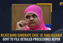 Bilkis Bano Gangrape Case SC Asks Gujarat Govt To Filed Detailed Proceedings Report, Bilkis Bano Gangrape Case, SC Asks Gujarat Govt To Submit Remission Order, Bilkis Bano Gangrape, Sc Notice To Centre, Mango News, Mango News Telugu, Bilkis Bano Case , Supreme Court Seeks Gujarat Reply, Bilkis Bano Rape Case, SC Asks Gujarat Govt To Filed Detailed Proceedings, Supreme Court on Bilkis Bano Rape Case, Bilkis Bano Archives, Supreme Court Orders Gujarat Govt, Bilkis Bano Case Latest News And Updates, Bilkis Bano Judgement, Bilkis Bano Gangrape