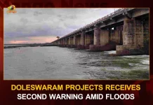 Doleswaram Projects Receives Second Warning Amid Floods, Second Flood Warning, Doleswaram Project Flood Warning, Second Warning Amid Floods, Second Warning At Dowleswaram, Mango News, Mango News Telugu, Doleswaram Project Floods Warning, Doleswaram Project Floods, Doleswaram Project, Doleswaram Projects Get Second Warning, Second Warning Issued At Dowleswaram, Doleswaram Project Latest News And Updates, Andhra Pradesh Floods, Andhra Pradesh News And Updates