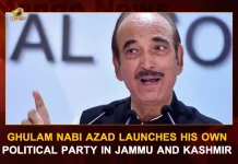Ghulam Nabi Azad Launches His Own Political Party In Jammu And Kashmir, Former Congress leader Ghulam Nabi Azad, Political Party In Jammu And Kashmir, Ghulam Nabi Azad, Former J&K chief minister Ghulam Nabi Azad, Democratic Azad Party, Indian National Congress, Ghulam Nabi Azad unveils the flag of his new Democratic Azad Party, DAP Party, Jammu And Kashmir, Democratic Azad Party News, Democratic Azad Party Latest News And Updates, Democratic Azad Party Live Updates, Mango News