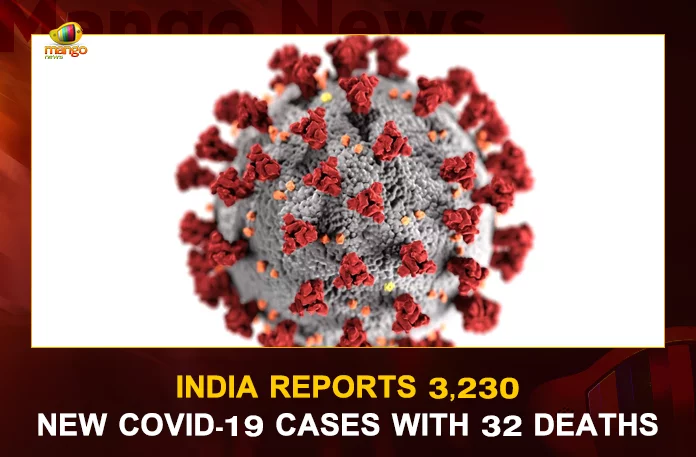 India Reports 3,230 New COVID-19 Cases With 32 Deaths India Reports 3230 New COVID-19 Cases With 32 Deaths, India 3230 New Corona Cases 32 Deaths Reported in Last 24 Hours, India, India Covid-19, 32 Deaths Reported on India September 26th, 3230 new Covid-19 cases In India, India Covid-19 Updates, India Covid-19 Live Updates, India Covid-19 Latest Updates, Coronavirus, Coronavirus Breaking News, Coronavirus Latest News, COVID-19, India Coronavirus, India Coronavirus Cases, India Coronavirus Deaths, India Coronavirus New Cases, India Coronavirus News, India New Positive Cases, Total COVID 19 Cases, Coronavirus, Covid-19 Updates in India, India corona State wise cases, India coronavirus cases State wise, Mango News