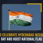 TPCC To Celebrate Hyderabad Integration Day And Hoist National Flag , TPCC To Celebrate Hyderabad Integration Day , Hyderabad Integration Day, Hoist National Flag, Mango News, Mango News Telugu, Revanth Reddy Vows To Hoist New Telangana Flag, Revanth Reddy To Announce Official Anthem, Congress To Introduce State Flag For Telangana , Mango News, Mango News Telugu, Congress Will Contest Alone In Telangana, Congress to Hoist New Flag of TS, Telangana New Flag, Telangana New Anthem , TPCC Chief Revanth Reddy, Telangna Congress, Congress Bharat Jodo Yatra