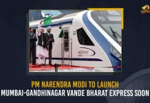 PM Narendra Modi To Launch Mumbai-Gandhinagar Vande Bharat Express Soon, PM Narendra Modi, PM Modi To Launch Mumbai-Gandhinagar Vande Bharat Express, Vande Bharat Express, Mumbai-Gandhinagar Vande Bharat Express, Mango News, Mango News Telugu, Mumbai-Gandhinagar, PM Modi To Launch Vande Bharat Express, PM Modi To Launch Vande Bharat Express Soon, IRCTC, Indian Railway Catering and Tourism Corporation, Indian Railway, Indian Railway Latest News And Updates
