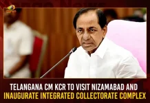 Telangana CM KCR To Visit Nizamabad And Inaugurate Integrated Collectorate Complex, Nizamabad Collectorate Building Opening, Mango News, Telangana CM KCR Collectorate Building Inaguration, CM KCR to visit Nizamabad, Telangna CM KCR, CM KCR Latest News And Updates, Nizamabad Collectorate Building Inaguration, Collectorate Complex Opening, TRS Party, Telangana News And Live Updates, CM KCR Nizamabad Tour
