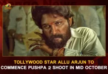 Tollywood Star Allu Arjun To Commence Pushpa 2 Shoot In Mid October, Tollywood Star Allu Arjun, Commence Pushpa 2 Shoot In Mid October, Pushpa 2 Shoot, Pushpa 2 Shoot In Mid October, Pushpa 2 Latest News And Updates, Mango News, Mango News Telugu, Icon Star Allu Arjun, Allu Arjun News And Latest Updates, Fahad Fassil, Allu Arjun, Rashmika Mandanna, Mytri Movie Makers, Devi Sri Prasad, Director Sukumar, Latest Movie Updates