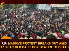 UP: Massive Protest Breaks Out Amid 15 Year Old Dalit Boy Beaten To Death, 15 Year Old Dalit Boy Beaten To Death, UP Massive Protest, Uttar Pradesh's Auraiya district, Ashwini Singh, 15 Year Old Dalit Boy Nikhit Dohre, 15 Year Old Dalit Boy, Death Of Dalit Boy, UP Protests, Violent Protests Over UP, UP Massive Protest News, UP Massive Protest Latest News And Updates, UP Massive Protest Live Updates, Mango News,