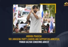 Andhra Pradesh 100 JanaSena Party Leaders And Supporters Arrested Pawan Kalyan Condemns, Pawan Kalyan Condemns Arrest Of JSP Leaders, Over 100 JanaSena Party Workers Arrested, AP 100 JanaSena Party Leaders Arrested, Mango News, Mango News Telugu, Police Serves Notice On Pawan Kalyan, After Arrests Of JSP Workers, Pawan Kalyan Condemns Arrest , Pawan Kalyan Janavani, Janasena Janavani Program, Vizag Janavani Program, Pawan Kalyan Latest News And Updates