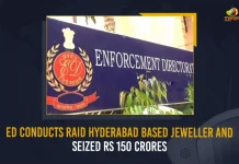 ED Conducts Raid Hyderabad Based Jeweller And Seized Rs 150 Crores, ED Conducts Raid Hyderabad, ED Conducts Raids on Hyderabad Based Jeweller, ED Raids Regarding Hyderabad Based Jeweller , Hyderabad Based Jeweller Ed Conducts Raids, Ed Conducts Raids, Mango News, Mango News Telugu, Directorate of Enforcement, Enforcement Directorate, Enforcement Directorate Hyd, Enforcement Directorate , Enforcement Directorate Recruitment, Token App Case Paytm, Paytm Token Case, Directorate of Enforcement