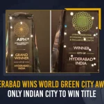Hyderabad Wins World Green City Award Only Indian City To Win Title, Only Indian City To Win Title, Hyderabad Wins World Green City, World Green City, International Association of Horticulture Producers Awards, Telangana CM KCR, Hyderabad City, AIPH awards, Living Green for Economic Recovery and Inclusive Growth, World Green City Award 2022, 2022 World Green City Award, Hyderabad City News, Hyderabad City Latest News And Updates, Mango News