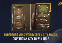 Hyderabad Wins World Green City Award Only Indian City To Win Title, Only Indian City To Win Title, Hyderabad Wins World Green City, World Green City, International Association of Horticulture Producers Awards, Telangana CM KCR, Hyderabad City, AIPH awards, Living Green for Economic Recovery and Inclusive Growth, World Green City Award 2022, 2022 World Green City Award, Hyderabad City News, Hyderabad City Latest News And Updates, Mango News