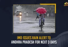 IMD Issues Rain Alert To Andhra Pradesh For Next 3 Days, IMD Issues 3 Days Heavy Rain Warning, AP Weather Dept Issues 3 Days Rain Alert, Andhra Pradesh Weather Department , Mango News, Mango News Telugu, Indian Meteorological Department, Coastal Region of Andhra Pradesh, Rain Alert In AP, Andhra Pradesh Rain Alert, AP Weather Department, All India Impact Based Weather Warning, AP Weather Dept Latest News And Updates, IMD Issues Rain Alert