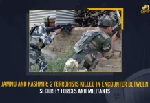 Jammu And Kashmir 2 Terrorists Killed In Encounter Between Security Forces And Militants, Two Terrorists Killed In JK Encounter, Jammu And Kashmir Encounter, Kashmir Police Confirms Identity Of JEM Terrorists, JEM Terrorists, Mango News, Mango News Telugu, JeM Terrorists Killed In Jammu And Kashmir Encounter, Jaish-e-Mohammed Terrorist Group, JeM Terrorist Group, Jaish-e-Mohammed, Jammu And Kashmir Encounter Terrorists Killed, Jammu And Kashmir Latest News And Updates