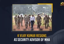 K Vijay Kumar Resigns As Security Advisor Of MHA, Senior Cop K Vijay Kumar, K Vijay Kumar Resigns, Security Advisor Of MHA, senior security advisor in the Ministry of Home Affairs, Ministry of Home Affairs, MHA Security Advisor, K Vijay Kumar, IPS K Vijay Kumar, MHA's security advisor, MHA Security Advisor News, MHA Security Advisor Latest News And Updates, MHA Security Advisor Live Updates, Mango News,