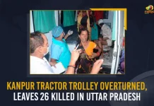 Kanpur Tractor Trolley Overturned Leaves 26 Killed In Uttar Pradesh, Uttar Pradesh Tractor-Trolley Overturns, Tractor-Trolley Overturns In UP's Kanpur, 26 Killed As Tractor-Trolley Falls, Mango News, Mango News Telugu, Uttar Pradesh Tractor Trolley Incident, 26 Dead After Tractor-Trolley Falls Into Pond In Kanpur, Kanpur Road Accident , Kanpur Tractor Trolley Overturned, Leaves 26 Killed In UP, India At Least 26 Killed As Tractor-Trolley, Kanpur Accident News Yesterday, Kanpur Truck Accident Today, Lucknow-Kanpur Highway Accident Today, UP Trolley Overturns Accident