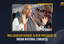 Mallikarjun Kharge Is New President Of Indian National Congress, Indian National Congress New President, Mallikarjun Kharge New President, Indian National Congress New President Mallikarjun Kharge, Mango News, Mango News Telugu, Congress President Election, Sonia Gandhi Rahul Priyanka Voted , Candidates Kharge Sashi Tharoor,Aicc President Rahul Gandhi, Rahul Gandhi Aicc President, All India Congress Committee , Indian National Congress, Sonia Gandhi, Mallikarjun Kharge