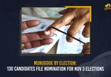 Munugode By Election: 130 Candidates File Nomination For Nov 3 Elections, 130 Candidates File Nomination For Nov 3 Elections, Nov 3 Elections, Munugode By Election, Nov 3 Munugode By Elections, 130 Candidates File Nomination, Nomination For Munugode By Elections, Munugode By-Poll, Munugode Assembly by election, Election Commission Of India, Munugode By Election News, Munugode By Election Latest News And Updates, Munugode By Election Live Updates, Mango News,