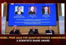 Nobel Prize 2022 For Quantum Physics Announced 3 Scientists Share Award, Quantum Physics, 3 Scientists Share Award, Nobel Prize 2022, Alain Aspect, John F. Clauser, Anton Zeilinger, Quantum Physics Nobel Prize, Alain Aspect Won Nobel Prize 2022, Mango News, Nobel Prize in Physics Is Awarded to 3 Scientists, The Nobel Prize in Physics 2022, Physics Nobel for quantum mechanics, quantum mechanics