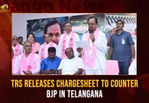 TRS Releases Chargesheet To Counter BJP In Telangana, TRS Releases Chargesheet, TRS Vs BJP, TRS Chargesheet To Counter BJP, Mango News,Mango News Telugu, TRS, BJP, Telangana TRS, Telanagana BJP, TRS Working President KTR, Telanagana BJP Chief Bandi Sanjay, BJP President JP Nadda, Telangana Rastra Samithi, Bharatiya Janatha Party, TRS Latest News And Updatesm, BJP News And Live Updates