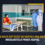 Telangana Health Dept Seized 165 Hospitals Amid Violations And Irregularities At Private Hospital, Ongoing Medical Department Raids In Telangana, 165 Non-Compliant Hospitals Are Under Siege, 165 Hospitals Seized , 165 Inspected In Telangana, 28 Govt Doctors Get Notice, Report Names Private Hospitals, Mango News, Mango News Telugu, Pvt Hosps Passing Off C-sections As Normal Deliveries, Department of Health, Medical & Family Welfare, Telangana Drug Control Administration, Income Tax raids at Yashoda Hospitals, Human Rights Reports,