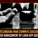 Telangana Man Commits Suicide After Harassment By Loan App Agents Telangana Man Commits Suicide After Harassment By Loan App Agents, Online Lending App Frauds, Telangana Be Wary Of Fake Loan Apps, Toll Free Number Complaints Of Loan Apps, Telangana Govt Announces Loan App , Mango News, Mango News Telugu, Loan App Issue, Loan Apps, Online Loan Apps, Loan Apps Incidents In Telangana, Loan Apps In Telangana, Ban Loan Apps, Online Loan Apps, Loan Apps In India, Telangana Assembly
