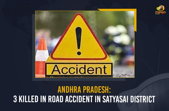 Andhra Pradesh 3 Killed In Road Accident In Satyasai District