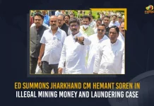 ED Summons Jharkhand CM Hemant Soren In Illegal Mining And Money Laundering Case, Jharkhand CM Hemant Soren,Hemant Soren in Illicit Mining Case, ED Summons to Jharkhand CM, Mango News,Mango News Telugu, Directorate of Enforcement, Enforcement Directorate, Enforcement Directorate Hyd, Enforcement Directorate , Enforcement Directorate Recruitment, Token App Case Paytm, Paytm Token Case, Directorate of Enforcement,Hemant Soren,Jharkhand CM Hemant Soren Latest News And Updates